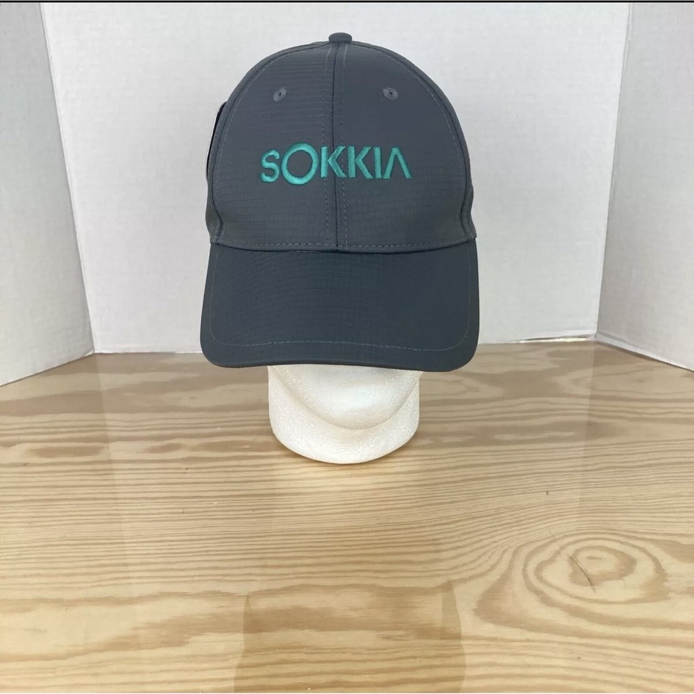 NWT Capamericagolf Charcoal Sokkia Adjustable Golf Cap Hat